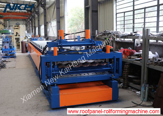 ซื้อ เครื่องขึ้นรูปม้วนหลังคา / กระเบื้อง, การขึ้นรูปโลหะ, การรีดเย็น, สองชั้น, เหล็กสองชั้น online manufacture