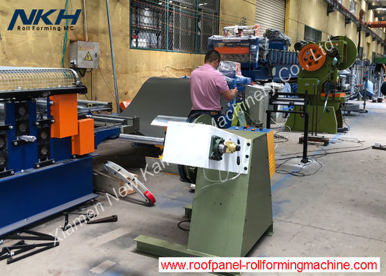 ซื้อ เหล็กเส้นเบา ตัดตามความยาว เครื่องพันช์ & รีคอยล์ สายการผลิต 1.0x100mm online manufacture