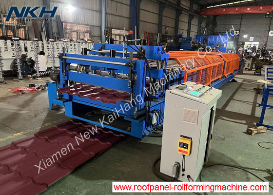 ซื้อ YX22-211-1105 เครื่องผลิตหิน Roof Tile Roll Forming เครื่องขับเคลื่อนมอเตอร์ servo online manufacture