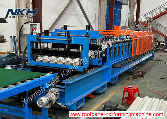 ซื้อ เครื่องขึ้นรูปม้วนกระเบื้องหลังคาโลหะ 845 พร้อมระบบควบคุม PLC online manufacture