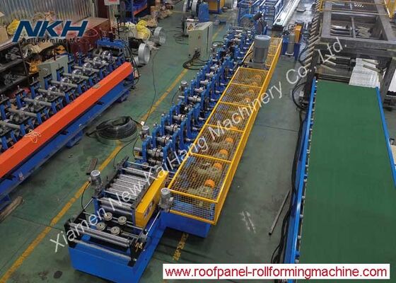 ซื้อ เครื่องขึ้นรูปแป C76-200 ความเร็วสูง 40mpm พร้อมเครื่องเรียงซ้อนคู่ online manufacture