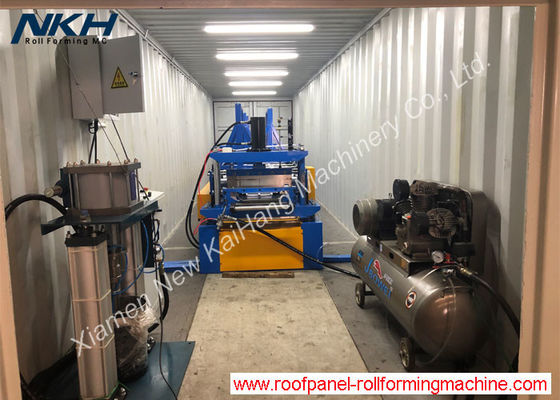 ซื้อ เครื่องเชื่อมตะเข็บแบบยืน 40 ฟุตสำหรับระบบหลังคาที่รวดเร็ว online manufacture