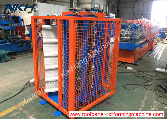 ซื้อ เครื่องจีบแผ่นหลังคาปกติสำหรับแผงความหนา 0.4mm-0.6mm online manufacture