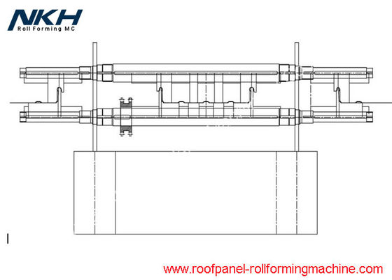ซื้อ ความหนา 0.3 มม. Cr12 Blade Taped Standing Seam Roll Former online manufacture